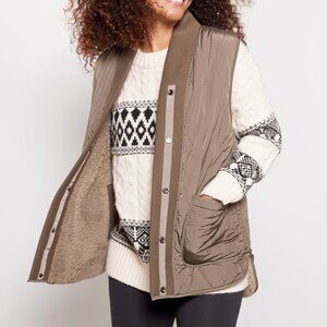 Varley Cove Covey Reversible Quilt Gilet / Vest XL
